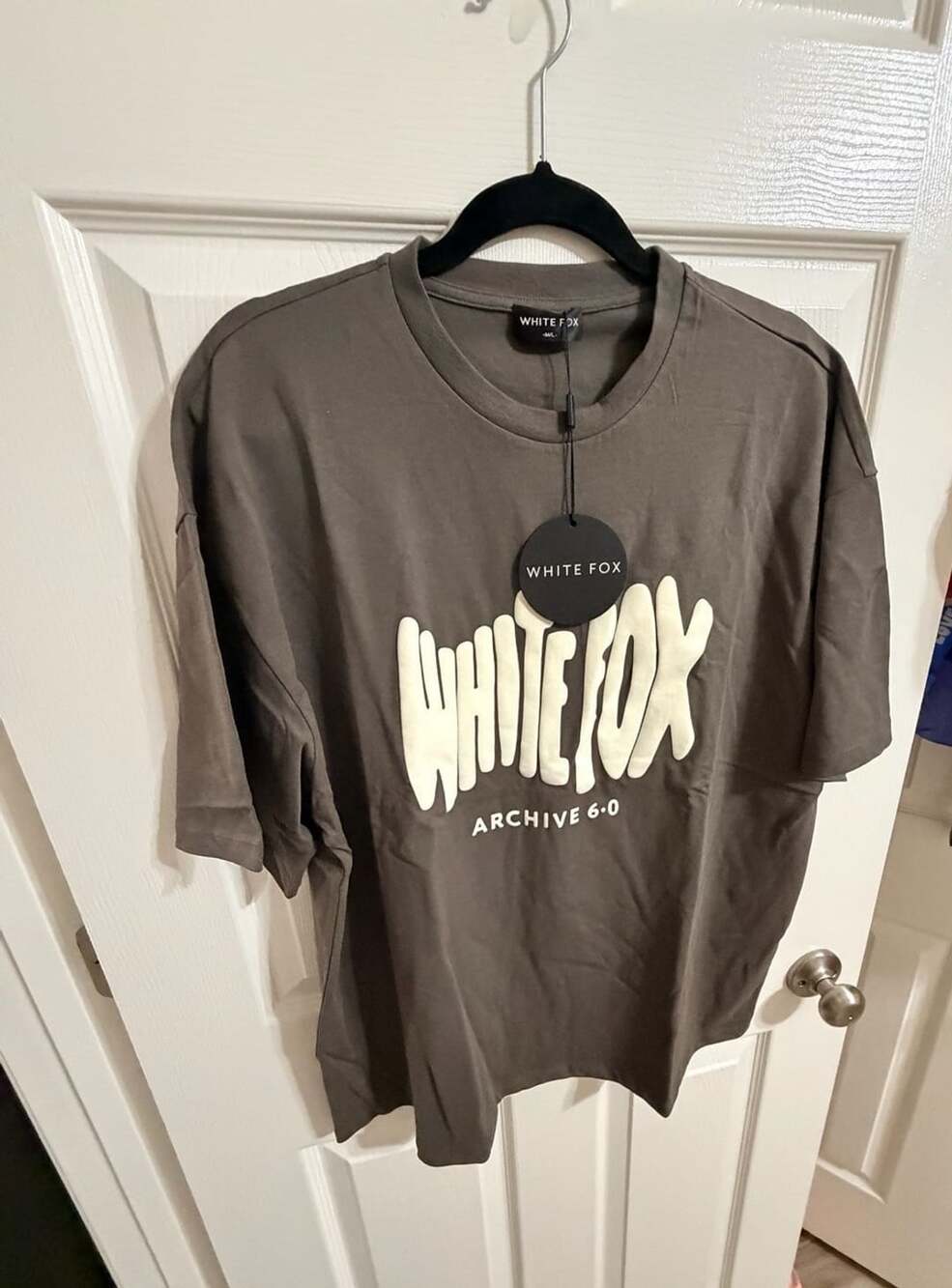 White Fox Archive 6.0 Oversized T-Shirt Size M/L